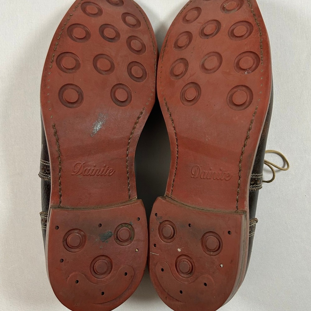 Allen Edmonds Shoes Mens 11.5D Brown Saddle Leather Strandmok Cap-Toe Oxford - Picture 11 of 11